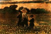 Winslow Homer In the Mowing china oil painting reproduction